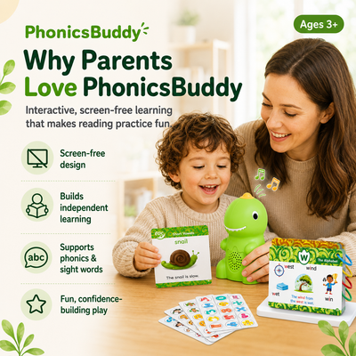 PhonicsBuddy Talking Dino