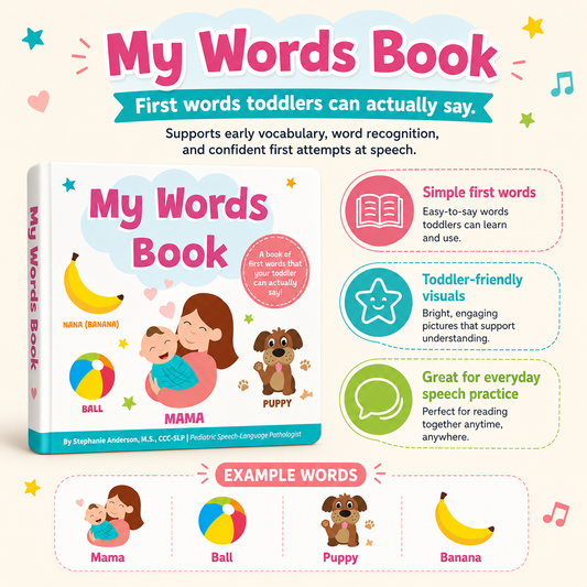 First Words Book: Things to Name
