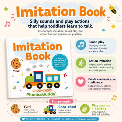 PhonicsBuddy 3-Book Early Speech Bundle